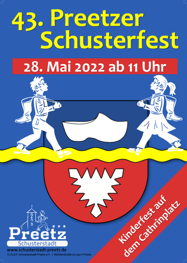 Plakat Schusterfest 2022