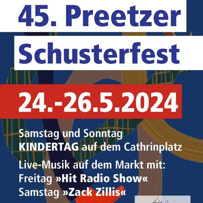 Plakat Schusterfest 2024